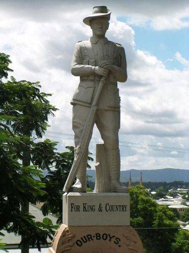 Western Suburbs War Memorial Digger Statue