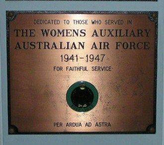 Womens Auxilliary Aust Air Force