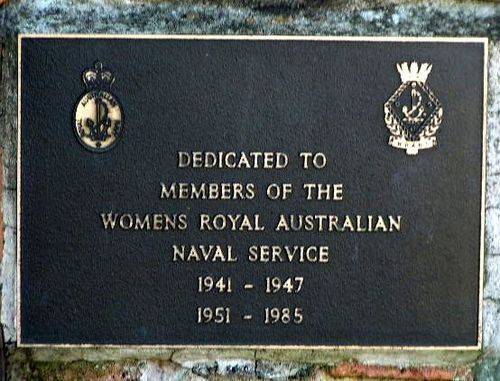 Womens Naval Service Plaque