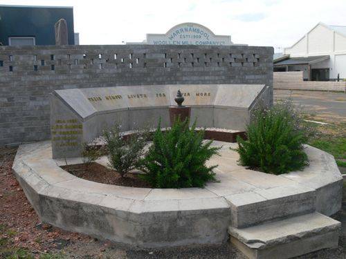 Woollen Mill War Memorial : 27-November-2012