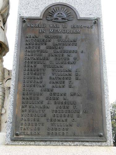 Yarrawonga War Memorial : 22-July-2012