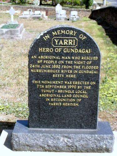 Yarri Headstone