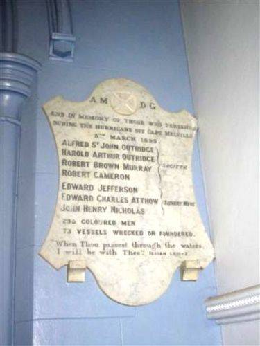 Cyclone Memorial Tablet / May 2013