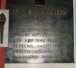 15th Battalion AMF Inscription