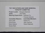 1988 Tapestry Committee members