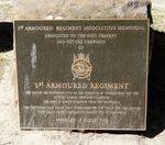 1st Armoured Regiment Association Memorial : 23-February-2012