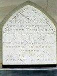 Alfred Thomas Fountain Inscription