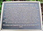 Angaston War Memorial : 23-February-2011