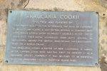 Araucaria Cookii Plaque Inscription