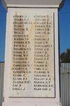 Ariah Park War Memorial Names A H