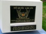 Australian Vietnamese War Memorial Plaque