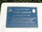 Beaudesert Palm Garden Dedication Plaque