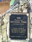 Bicentennial National Trail Marker  March 2013