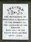 Boer War Memorial : 02-August-2011