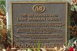 Bradman Garden Plaque : August-2014