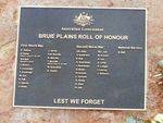 Bruie Plains Roll of Honour / April 2013