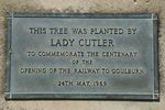 Railway Centenary Plaque : June 2014
