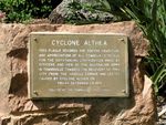 Cyclone Althea Plaque