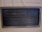 James Mayne Dedication Plaque : 04-08-2013