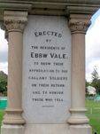 Ebbw Vale War Memorial Inscription