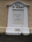 Enoggerra Memorial Hall Plaque