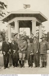 11-November-1923 Unveiling at Terrigal Drive (Australian War Memorial : P11665.004)