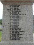 Finley War Memorial : 26-November-2012