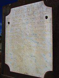 Cahill Inscription : 29-November-2014