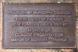 Roses of Picardy Plaque : 24-January-2016
