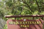 Sesquicentenary Park Sign : July-2014