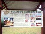 Soldiers Memorial Hall Info Board : 26-09-2012