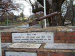 Hill End War Memorial