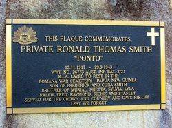 Smith Plaque: 09-July-2016