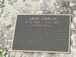Jack Carlin Plaque / March 2013