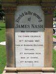 James Nash Inscription / March 2013
