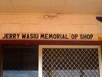 Jerry Wasiu Memorial Op Shop : 23-07-2013