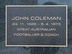 John Coleman : 27-September-2011