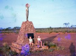 May-1963 (Russell Byers) : Russell is standing on the top of the monument