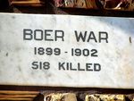 Kalbarri War Memorial Plaque - Boer