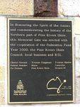 Kallangur Memorial Gate Plaque