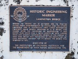 Historic Engineering Plaque: 28-October-2015