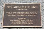 Engaging the Turks Plaque : 13-October-2012