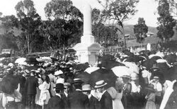 11-July-1909 : Unveiling (State Library of Queensland)