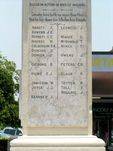 Mareeba War Memorial Right Inscription