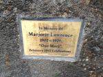 Marjorie Lawrence Plaque Inscription : March 2014