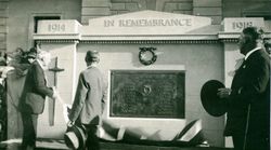 01-July-1933 : Unveiling ceremony by Governor Hore Ruthven : State Library of South Austra