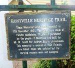 Montville Memorial Gates : 05-January-2013