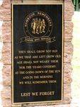 Nambour Remembers Plaque