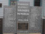 Pambula District Soldiers Memorial : 20-March-2011