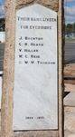Paskeville Soldiers Memorial : 27-April-2011